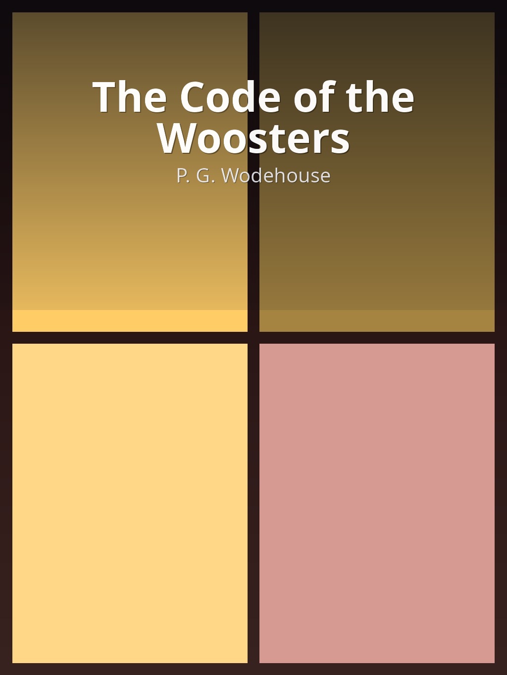 The Code of the Woosters by P. G. Wodehouse book cover