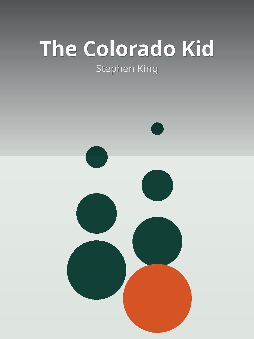 The Colorado Kid by Stephen King book cover