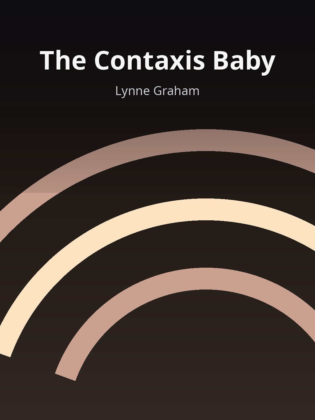The Contaxis Baby by Lynne Graham book cover