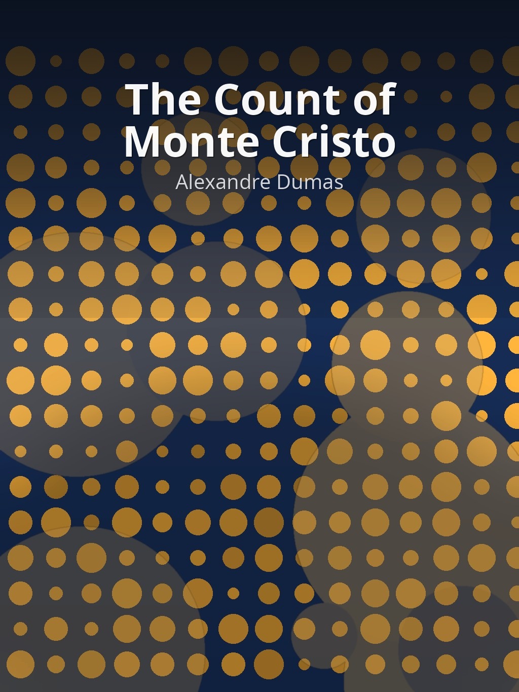 The Count of Monte Cristo by Alexandre Dumas book cover