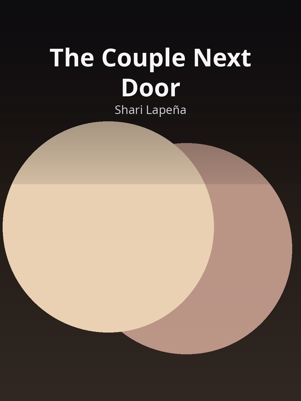 The Couple Next Door by Shari Lapeña book cover