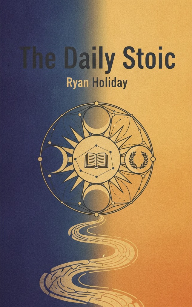 The Daily Stoic by Ryan Holiday book cover