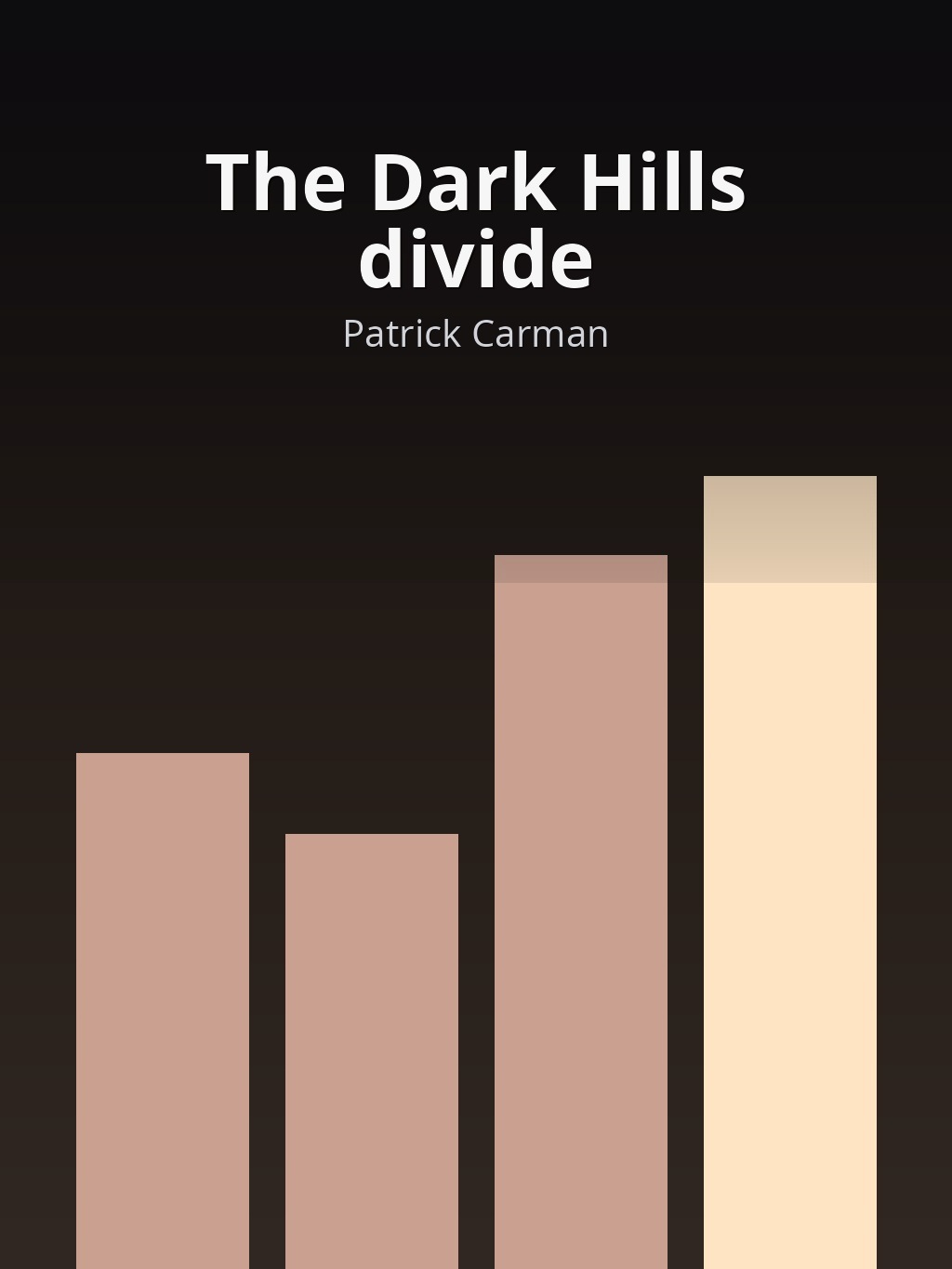 The Dark Hills divide by Patrick Carman book cover