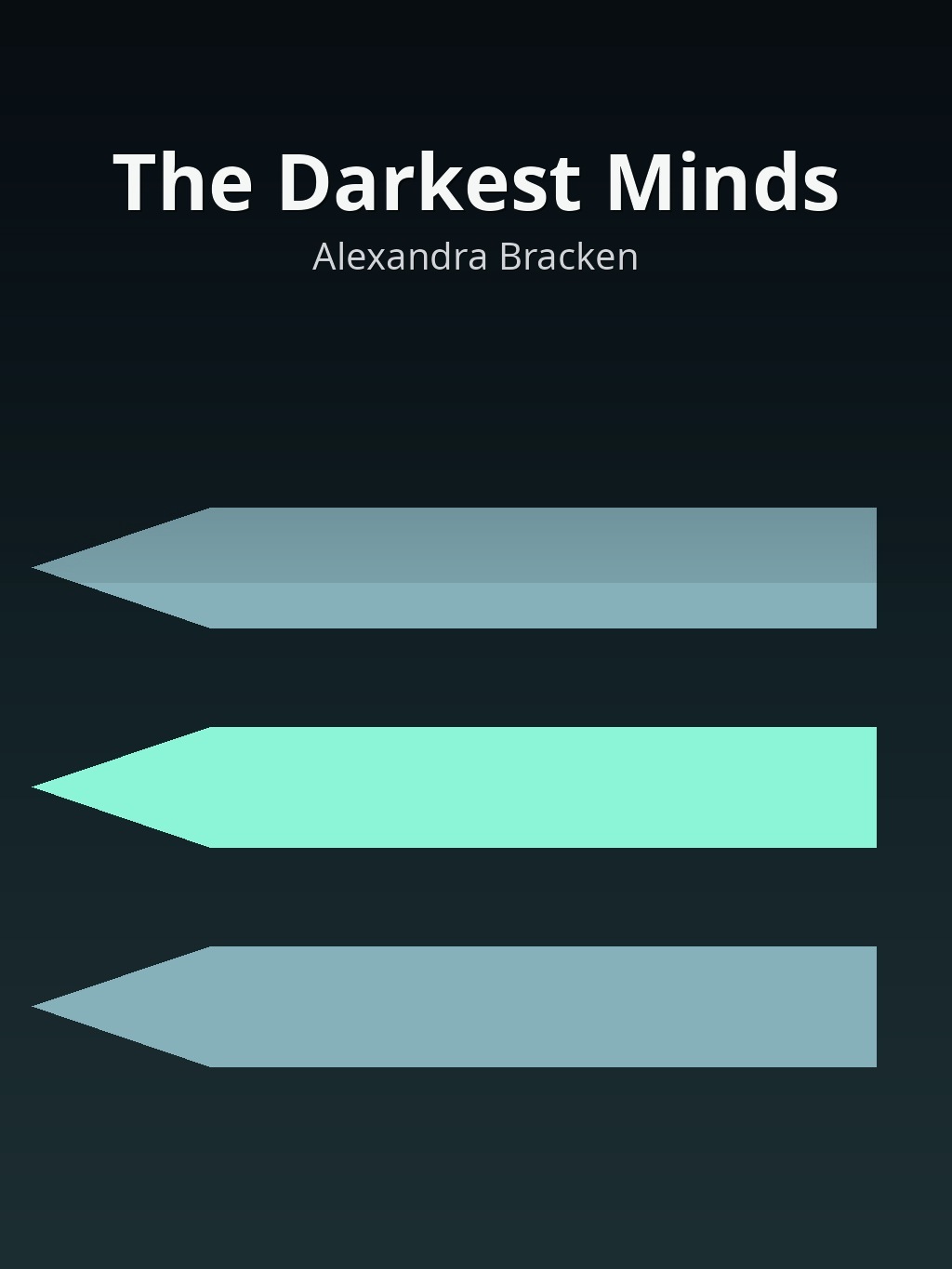 The Darkest Minds by Alexandra Bracken book cover