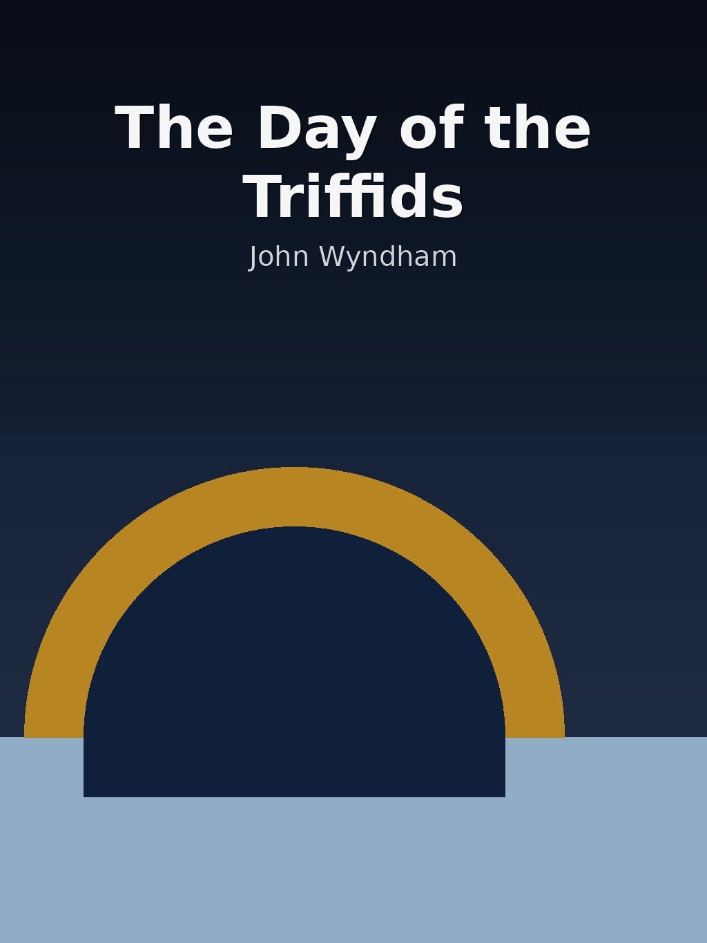 The Day of the Triffids by John Wyndham book cover