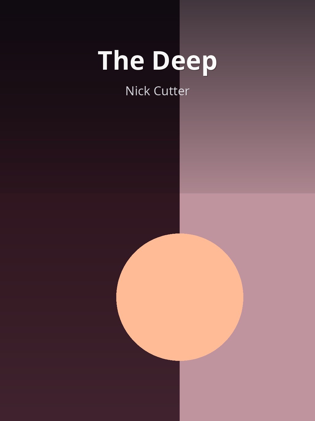 The Deep by Nick Cutter book cover