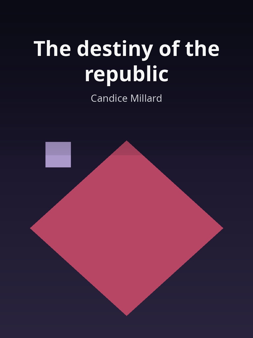 The destiny of the republic by Candice Millard book cover