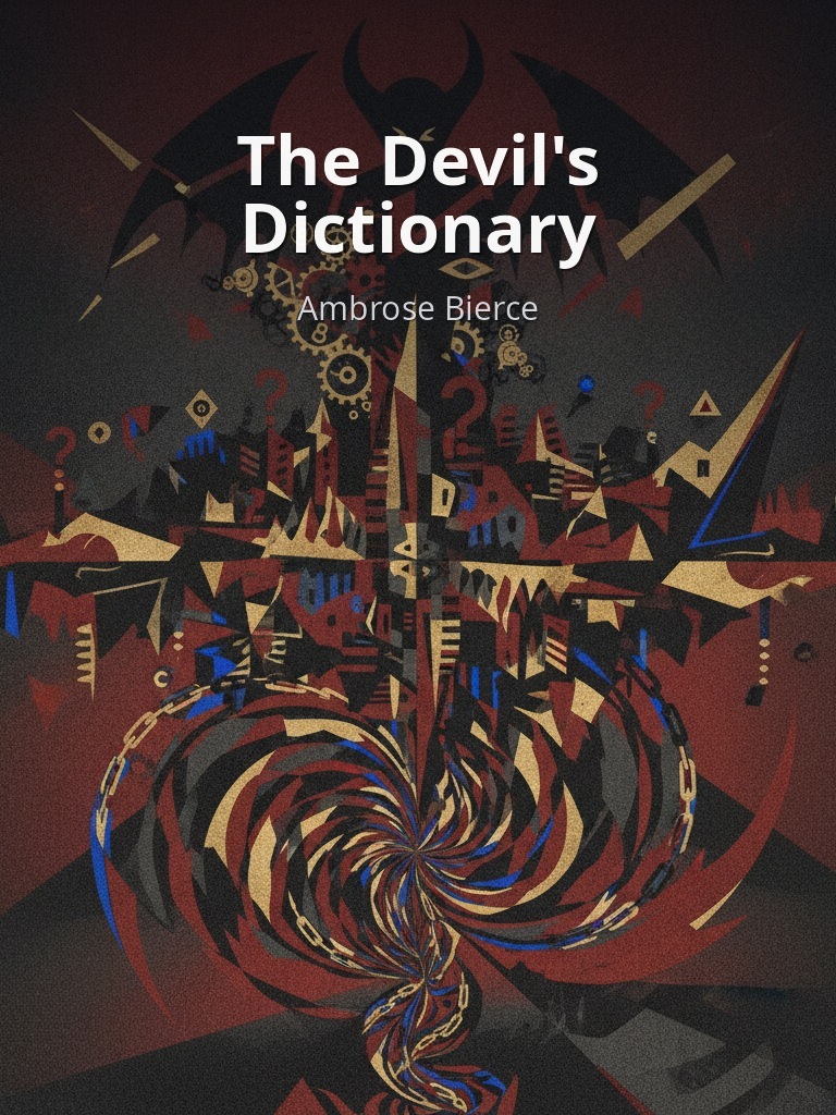 The Devil's Dictionary by Ambrose Bierce book cover