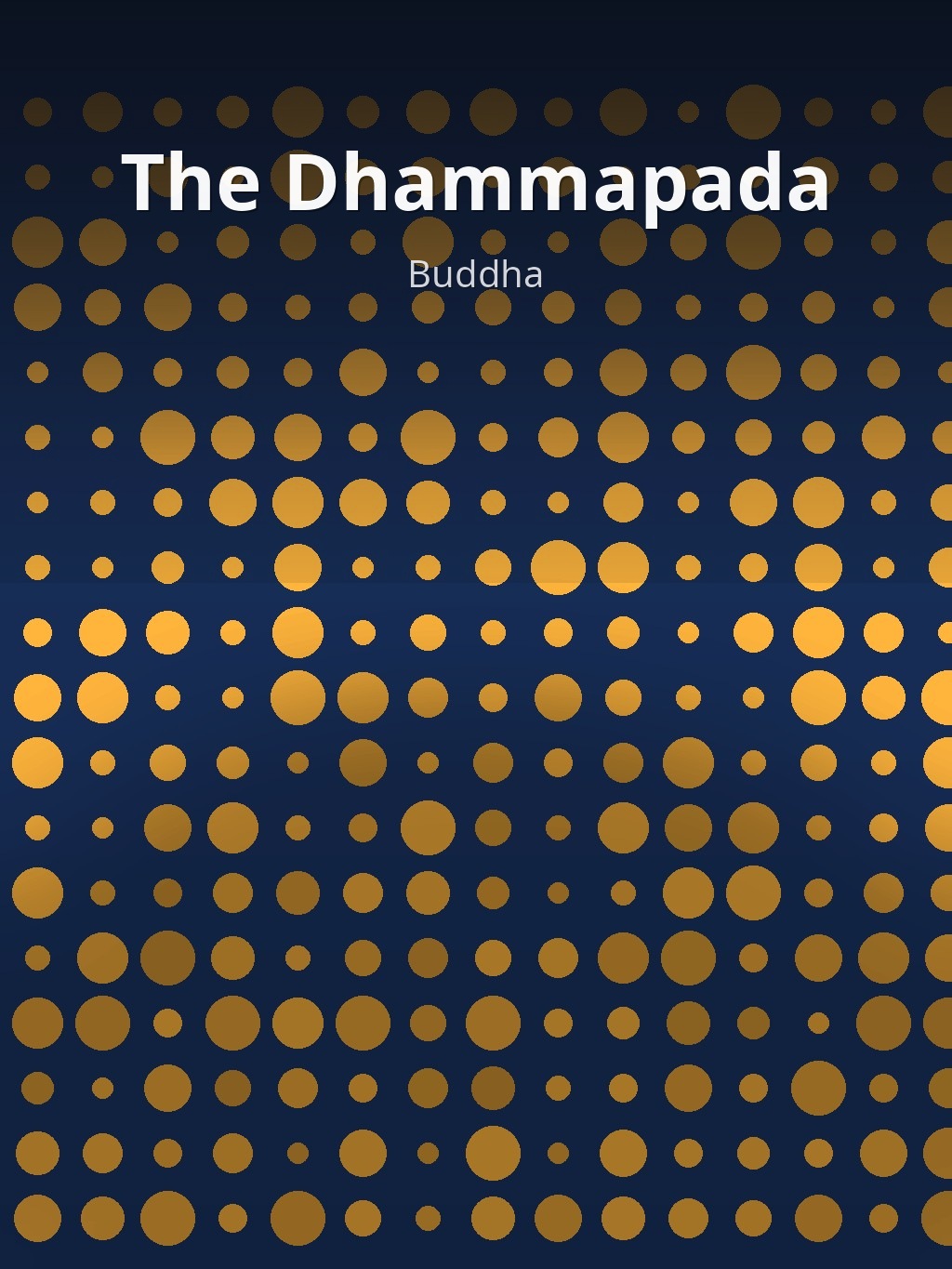 The Dhammapada by Buddha book cover