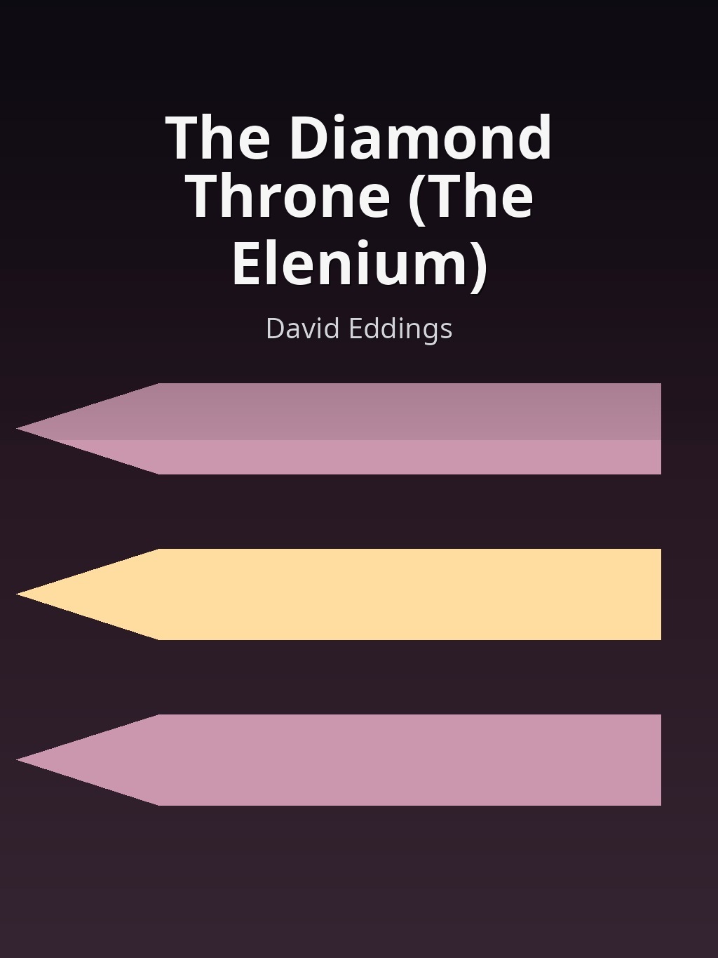 The Diamond Throne (The Elenium) by David Eddings book cover