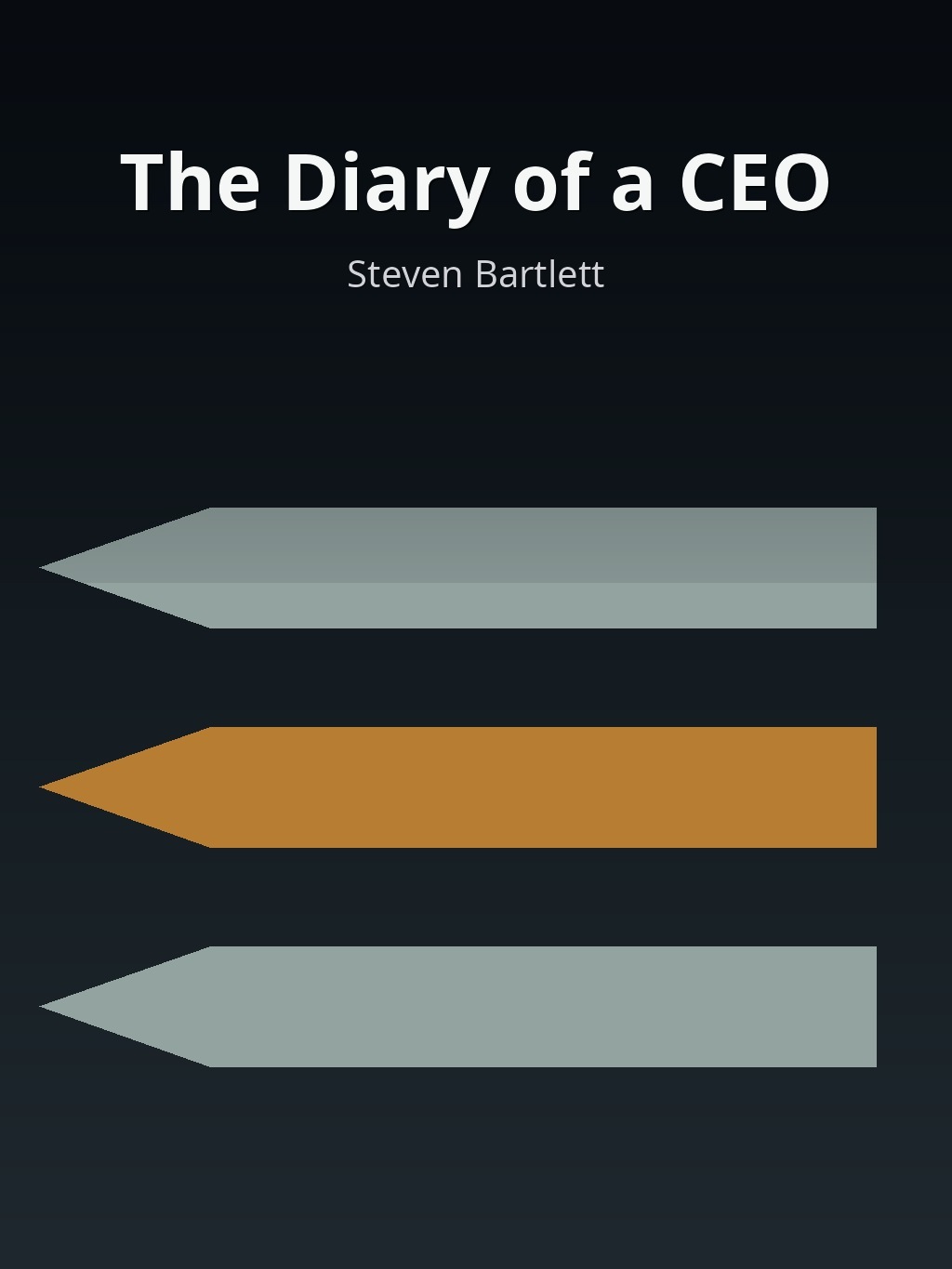 The Diary of a CEO by Steven Bartlett book cover