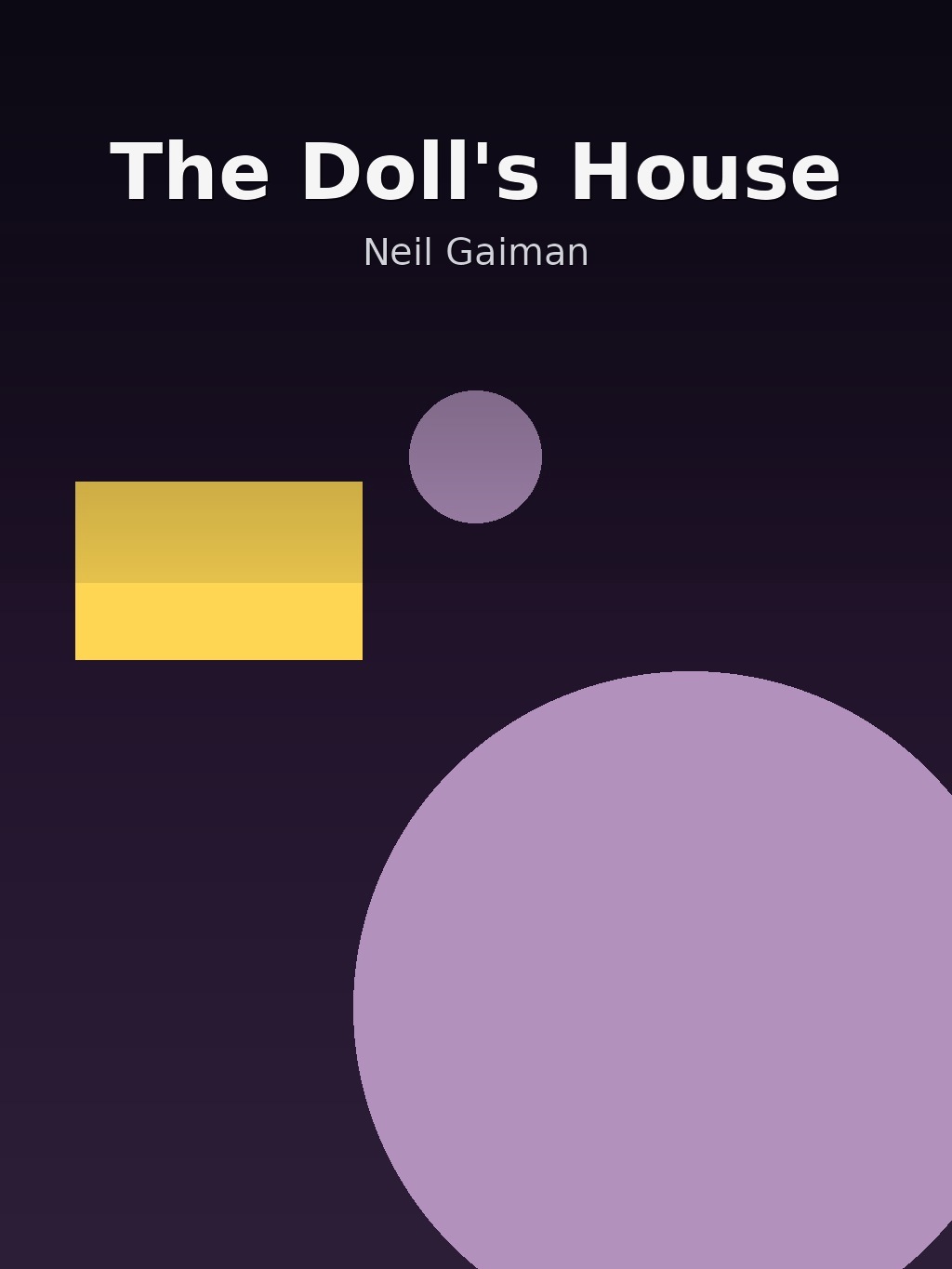 The Doll's House by Neil Gaiman book cover