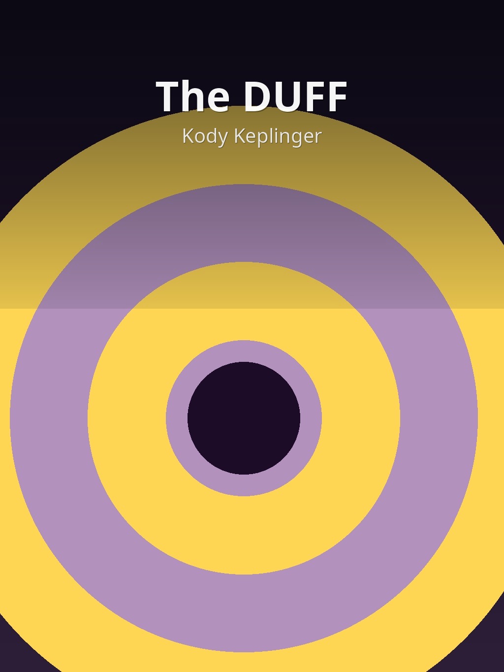 The DUFF by Kody Keplinger book cover