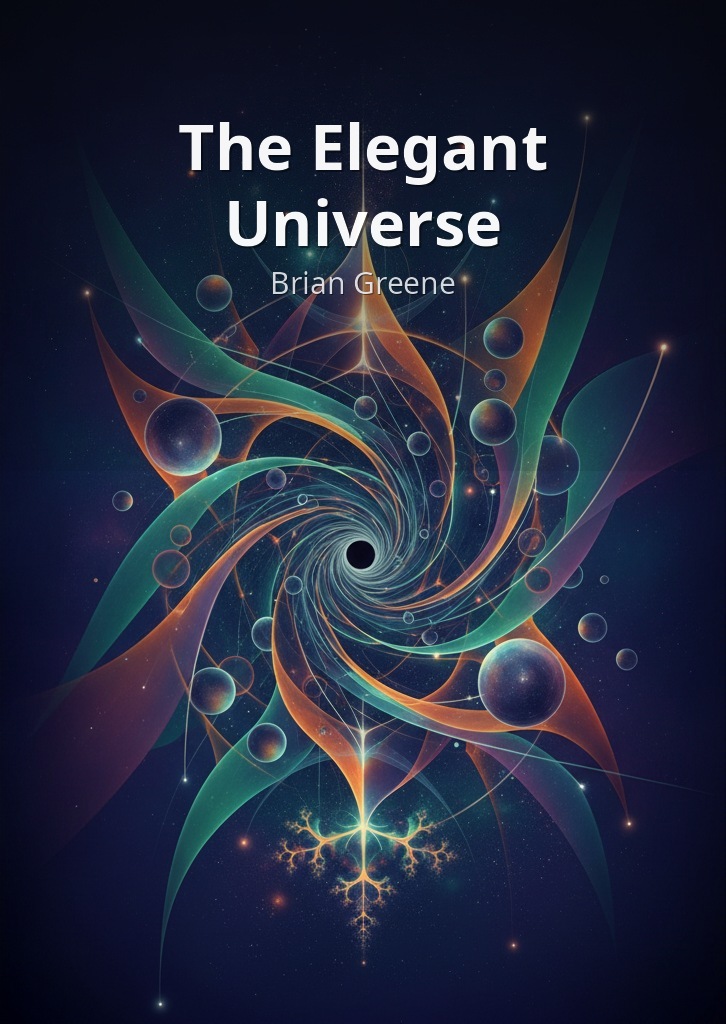 The Elegant Universe by Brian Greene book cover
