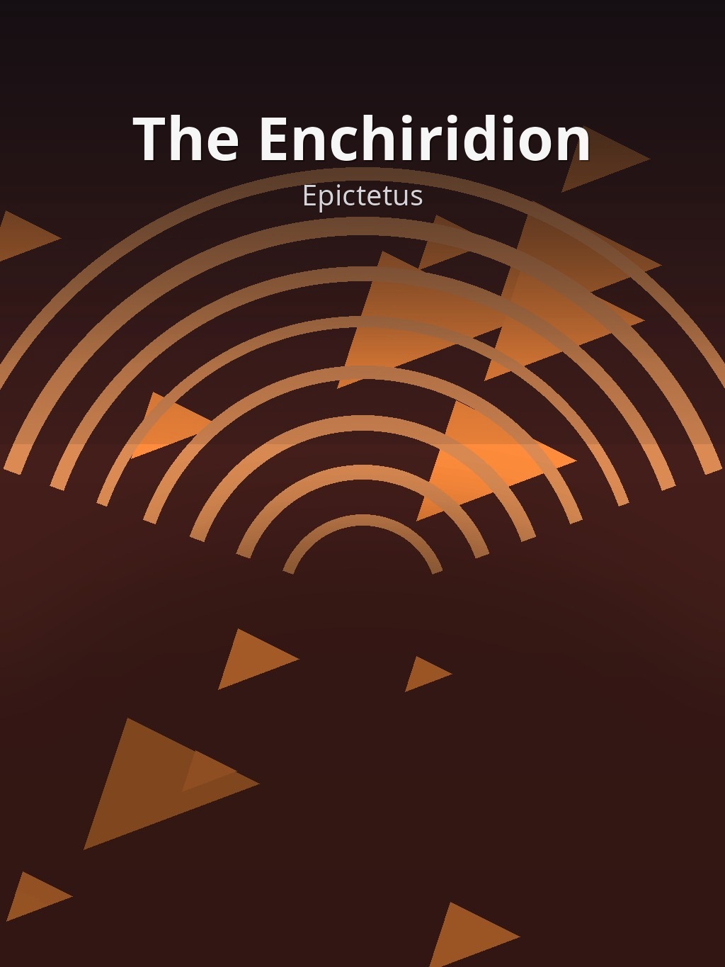 The Enchiridion by Epictetus book cover