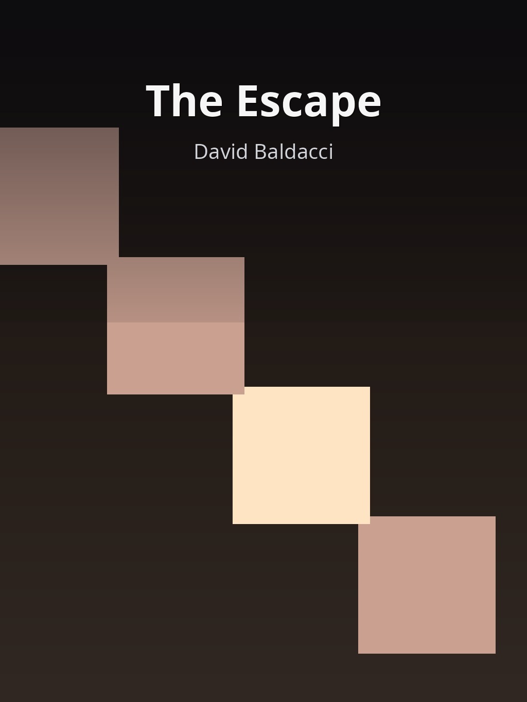The Escape by David Baldacci book cover
