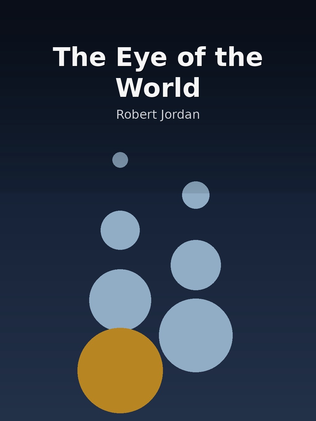 The Eye of the World by Robert Jordan book cover
