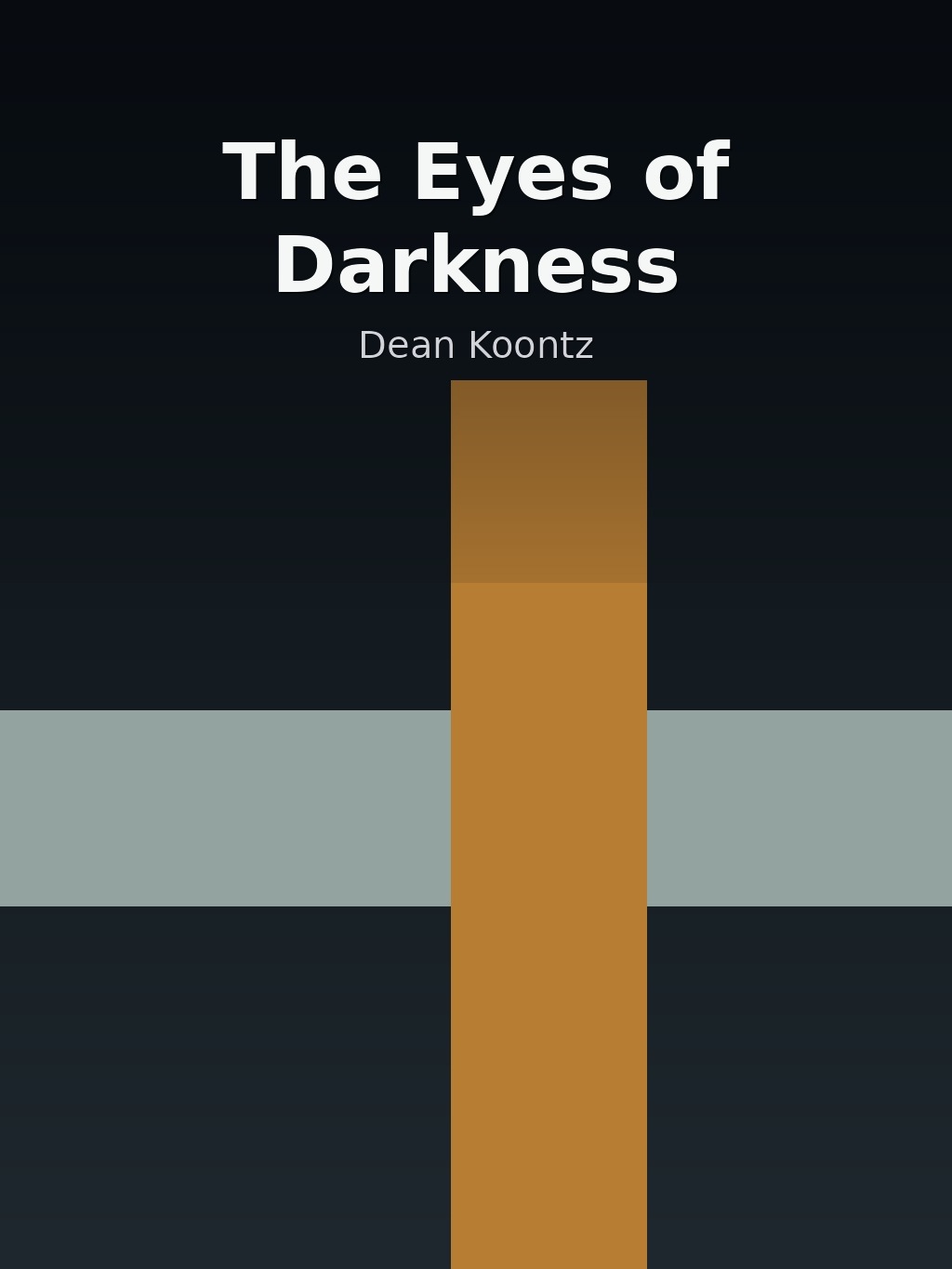 The Eyes of Darkness by Dean Koontz book cover
