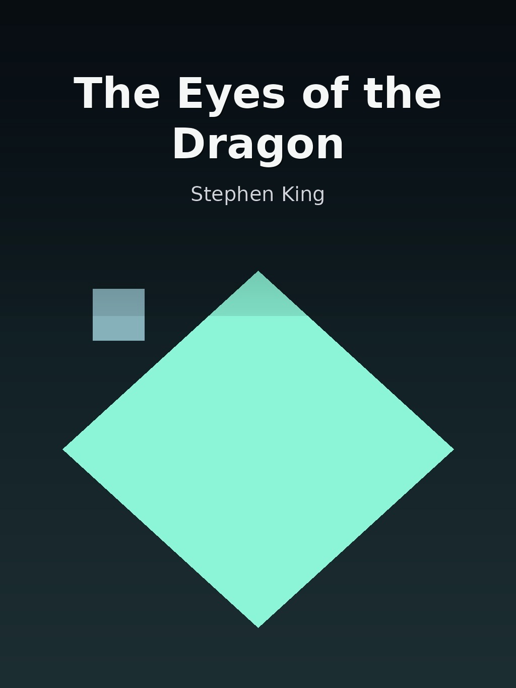The Eyes of the Dragon by Stephen King book cover