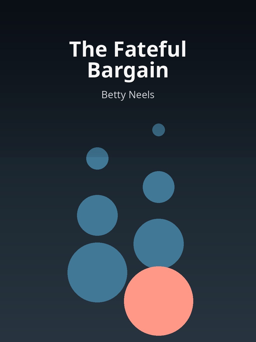 The Fateful Bargain by Betty Neels book cover