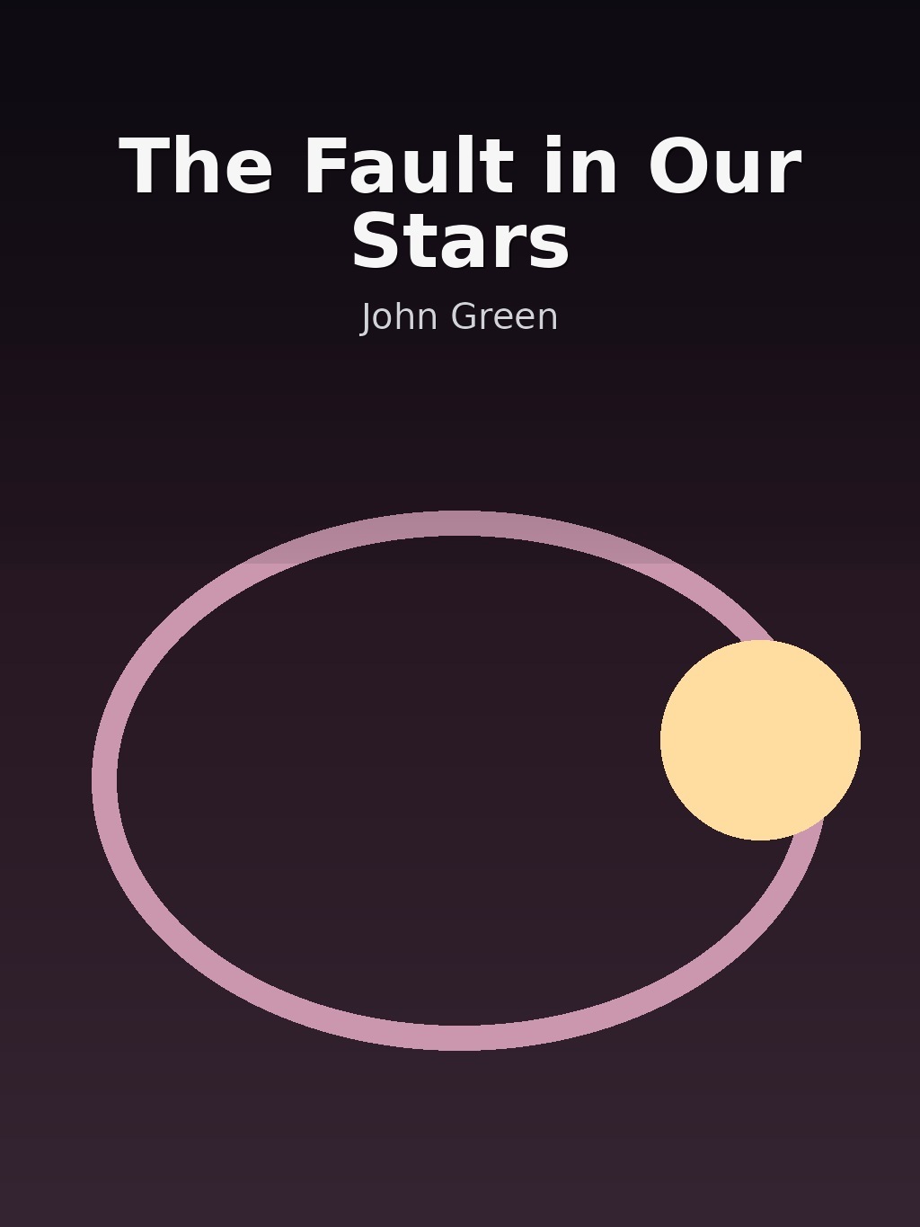 The Fault in Our Stars by John Green book cover
