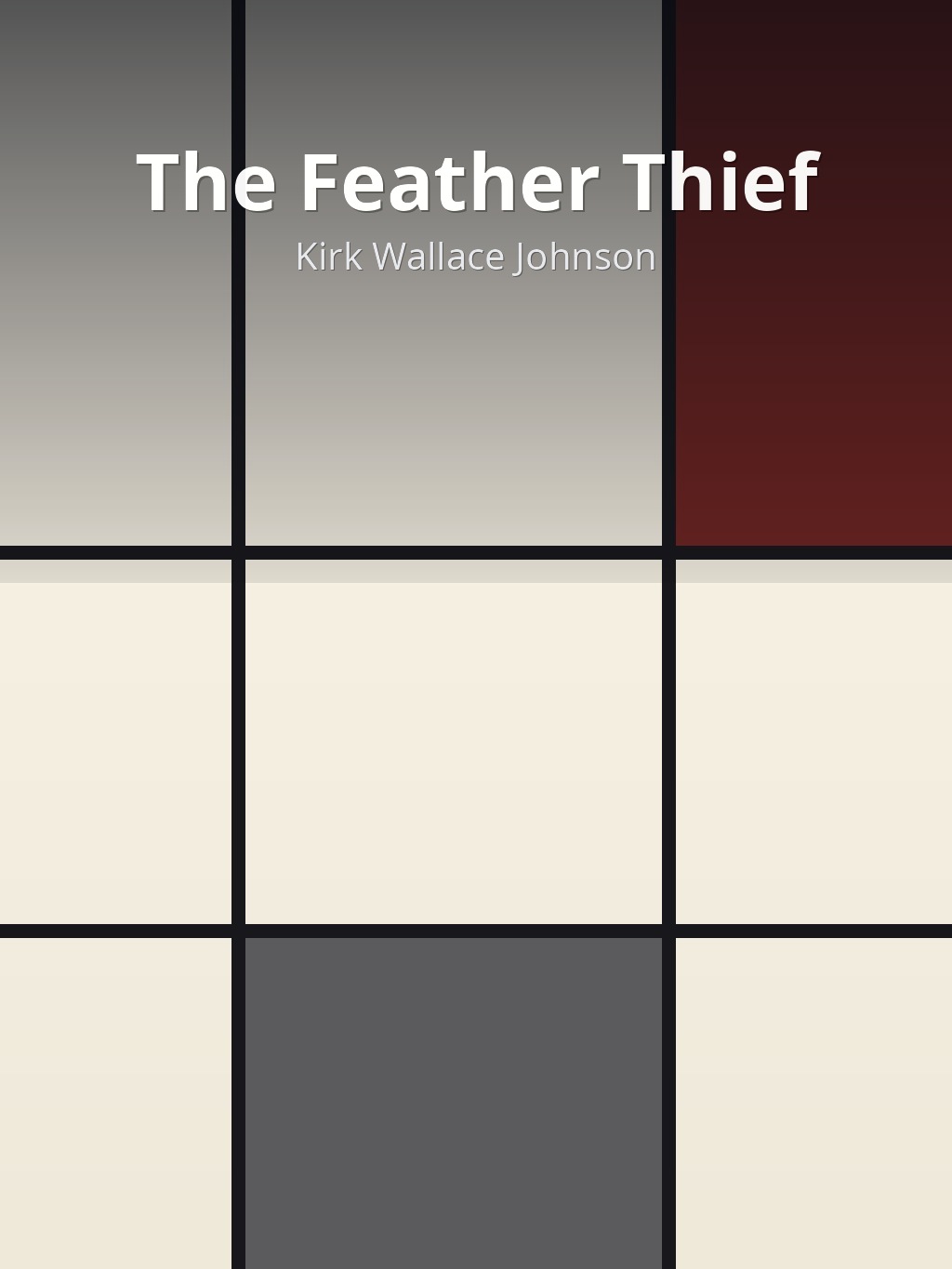 The Feather Thief by Kirk Wallace Johnson book cover