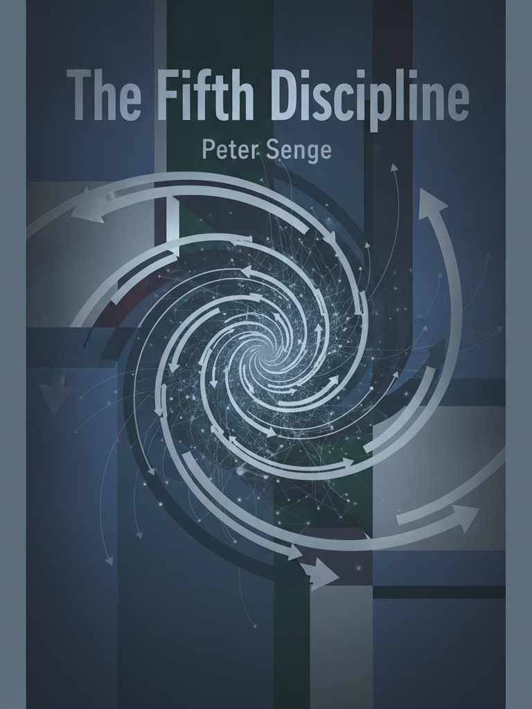 The Fifth Discipline by Peter M. Senge book cover