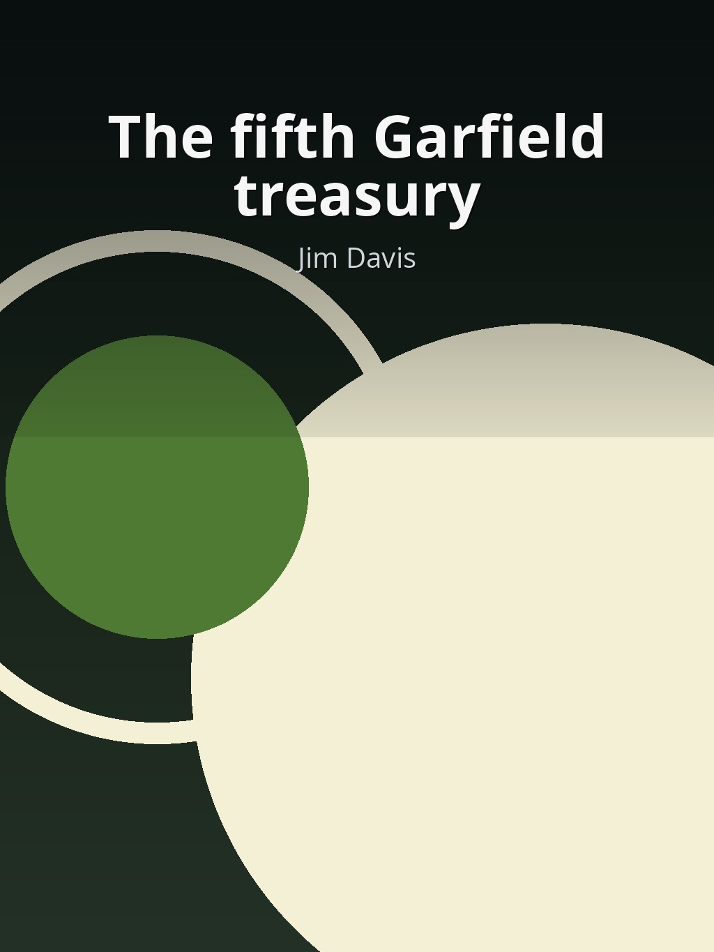 The fifth Garfield treasury by Jim Davis book cover