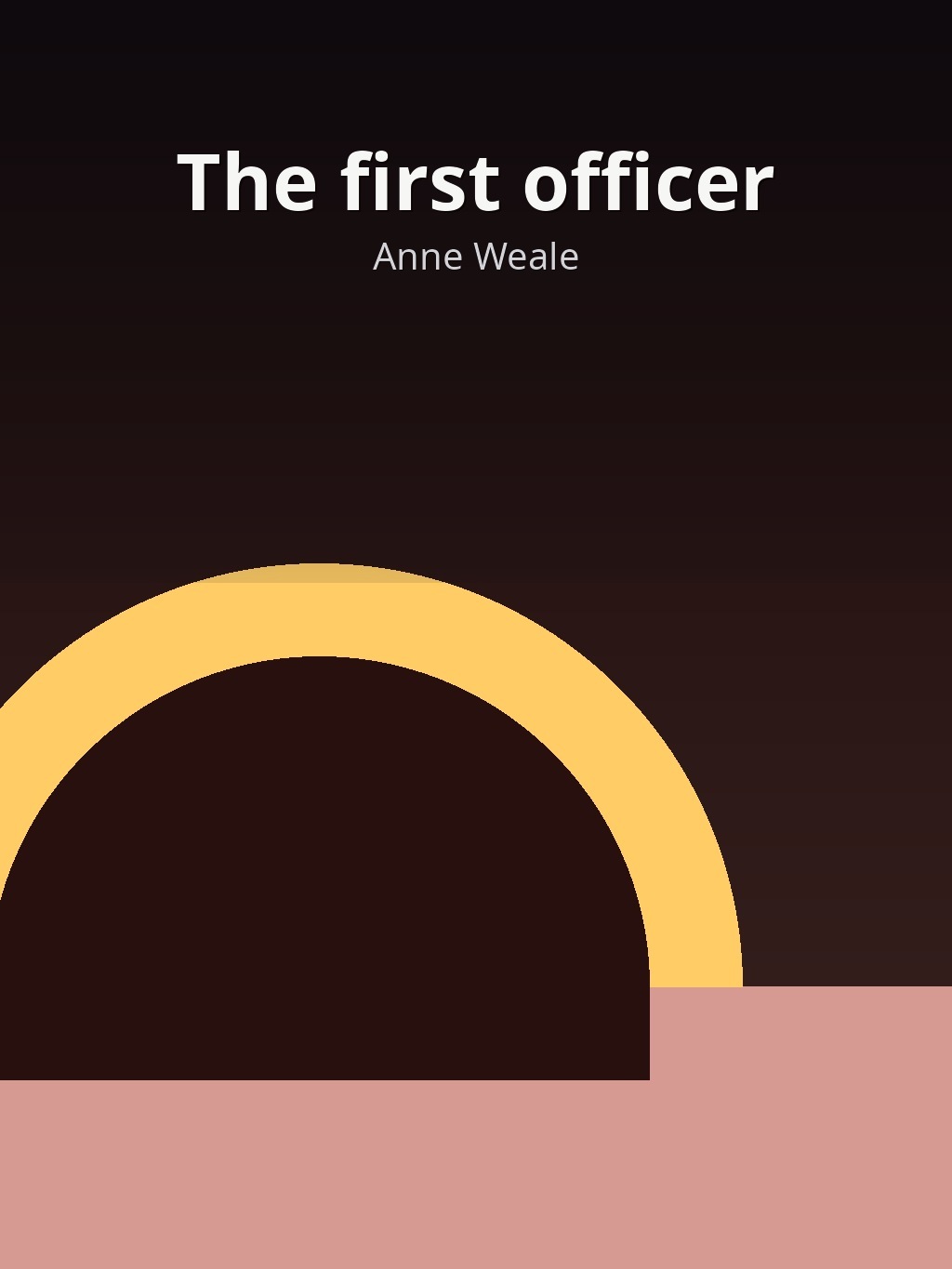 The first officer by Anne Weale book cover