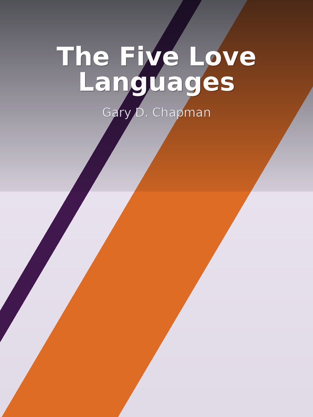 The Five Love Languages by Gary D. Chapman book cover