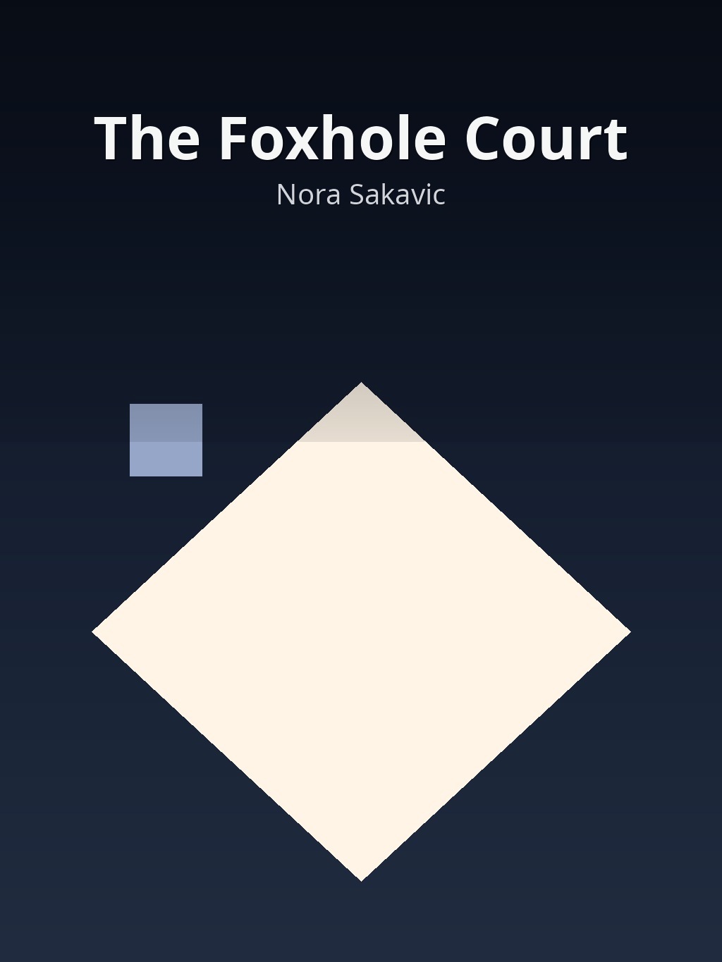 The Foxhole Court by Nora Sakavic book cover
