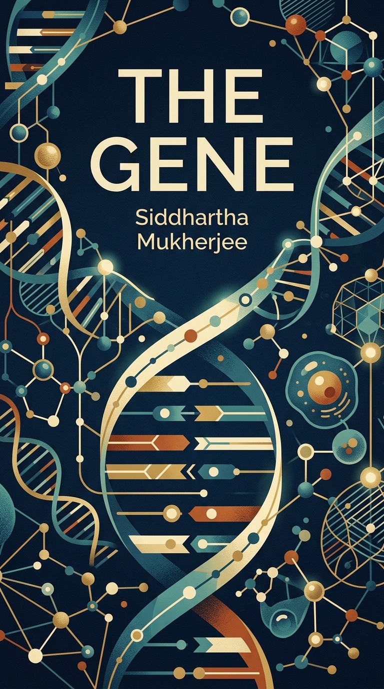 The Gene by Siddhartha Mukherjee book cover