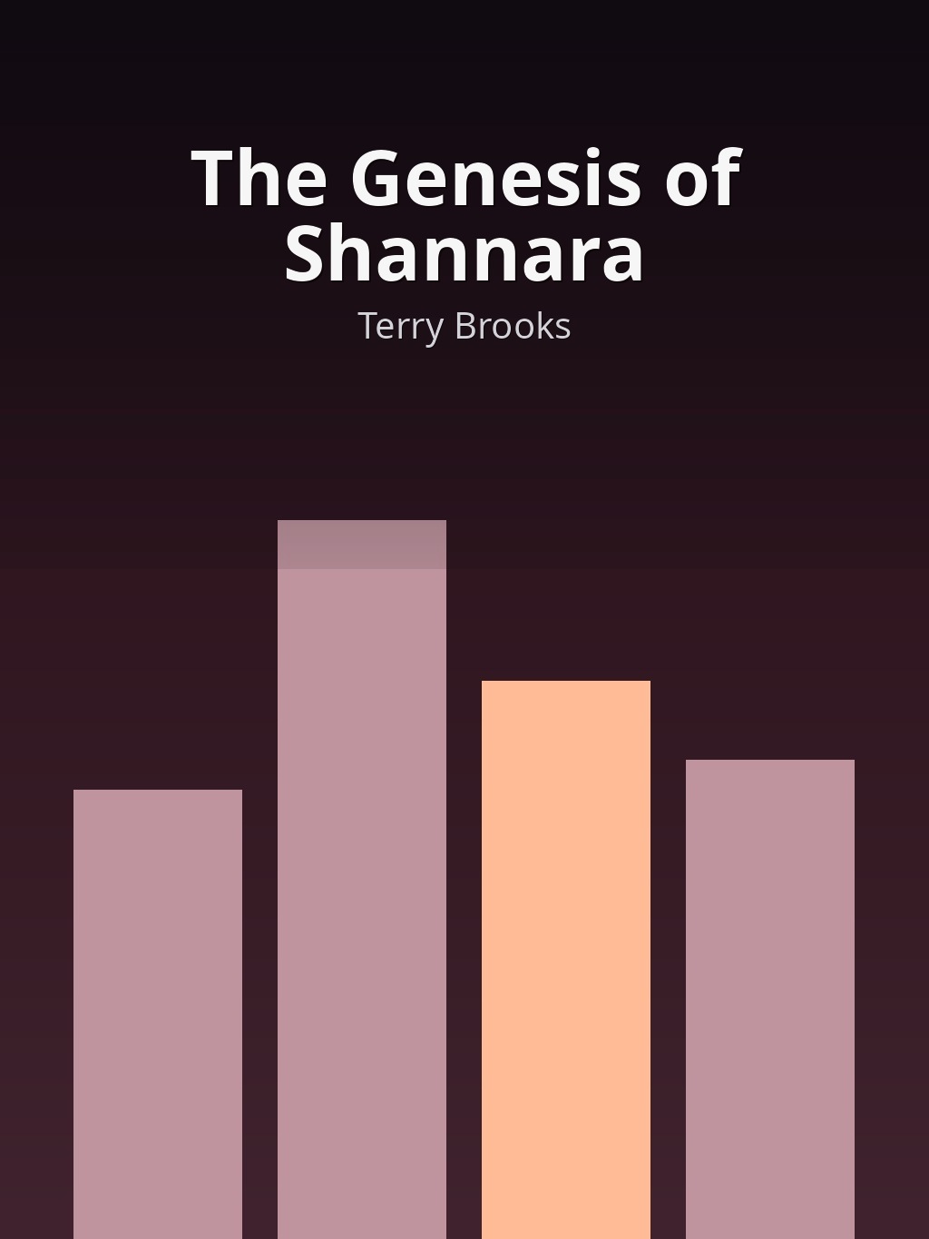 The Genesis of Shannara by Terry Brooks book cover