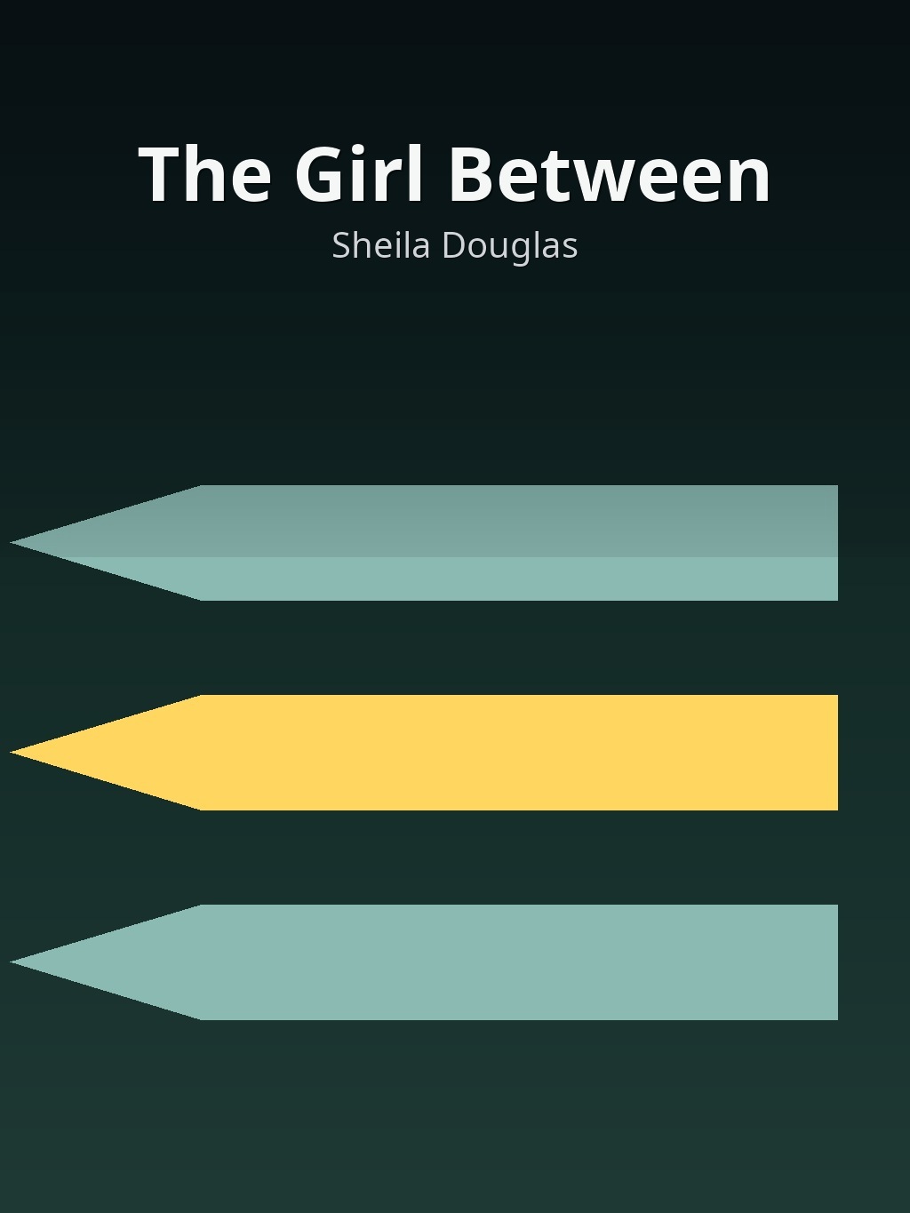 The Girl Between by Sheila Douglas book cover