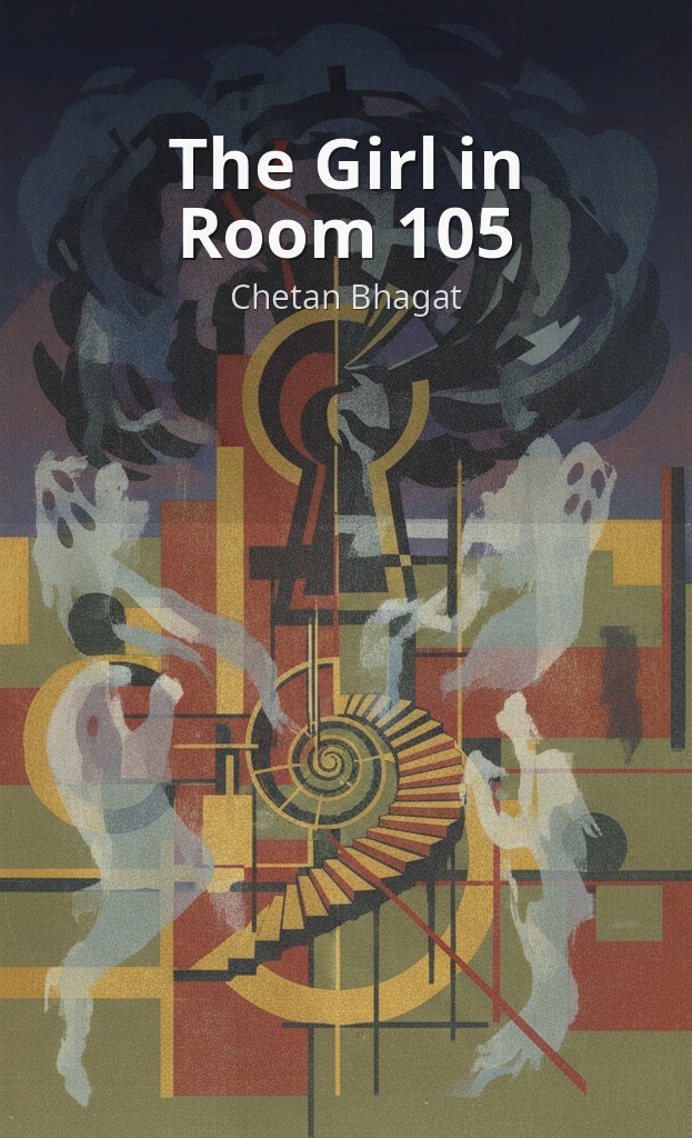The Girl in Room 105 by Chetan Bhagat book cover