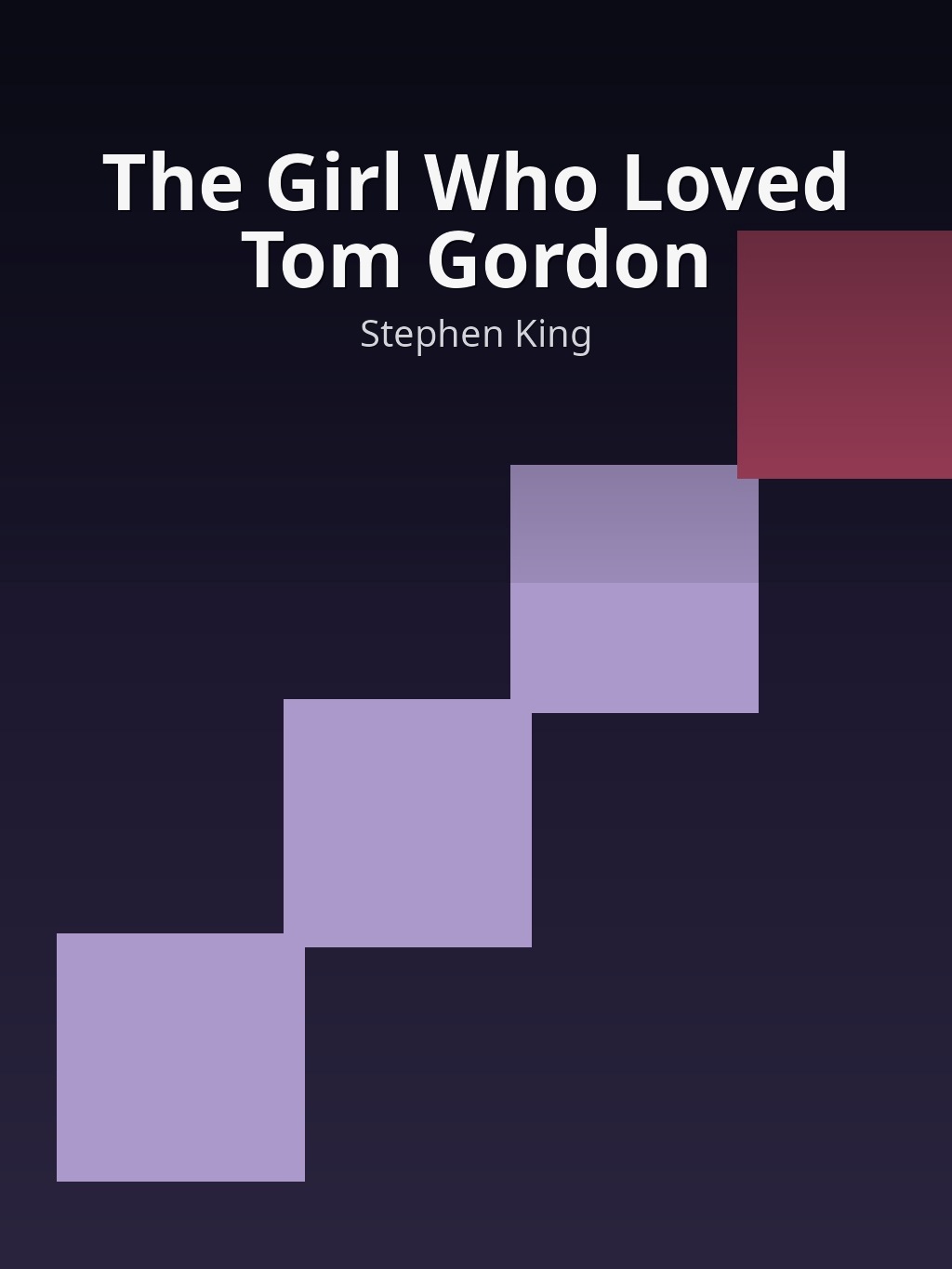 The Girl Who Loved Tom Gordon by Stephen King book cover