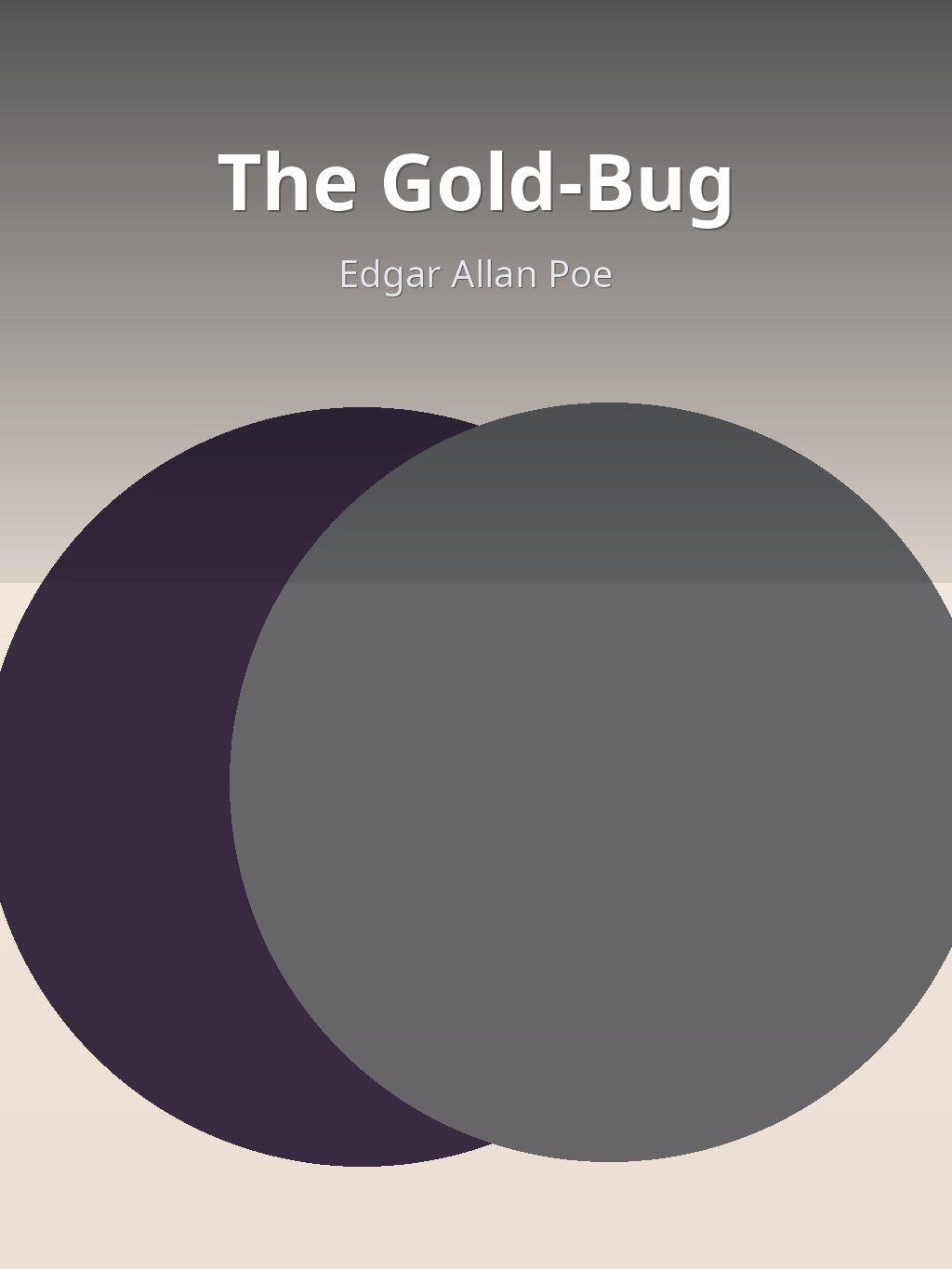 The Gold-Bug by Edgar Allan Poe book cover