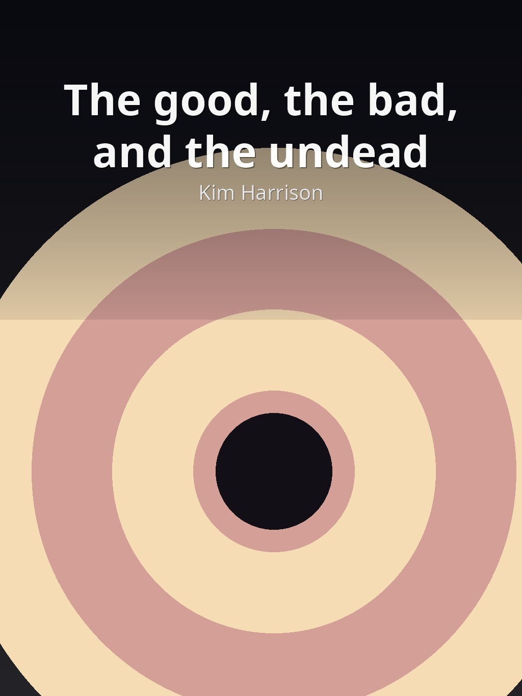 The good, the bad, and the undead by Kim Harrison book cover