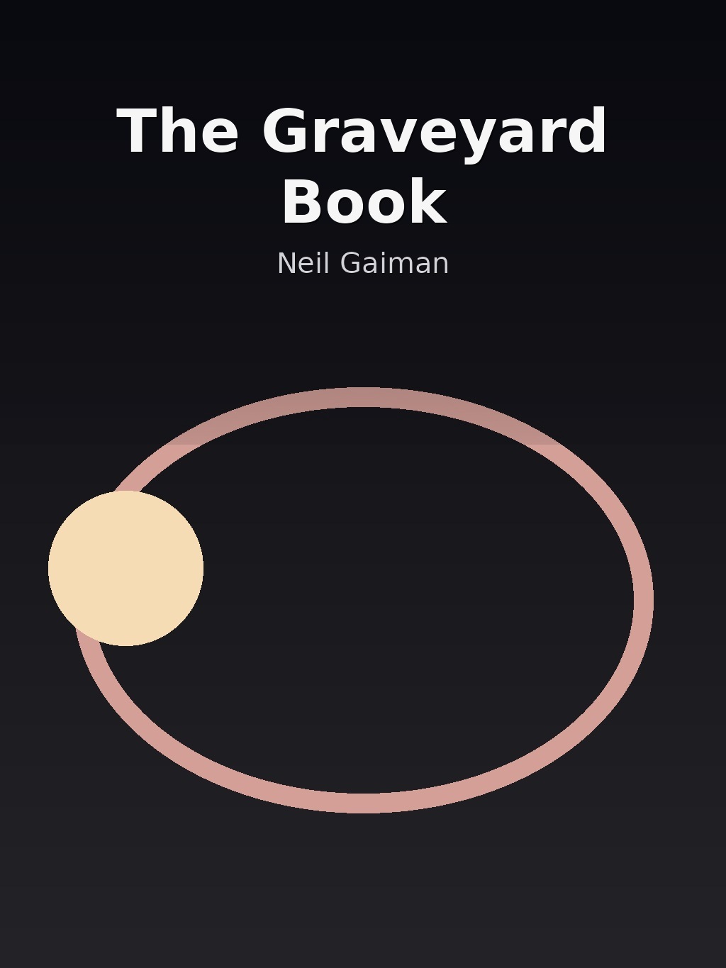 The Graveyard Book by Neil Gaiman book cover