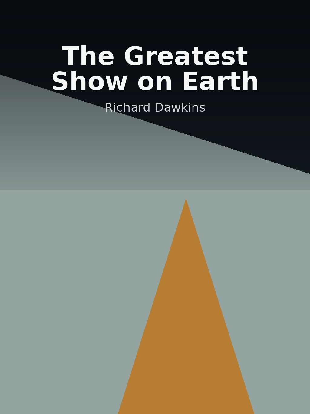 The Greatest Show on Earth by Richard Dawkins book cover
