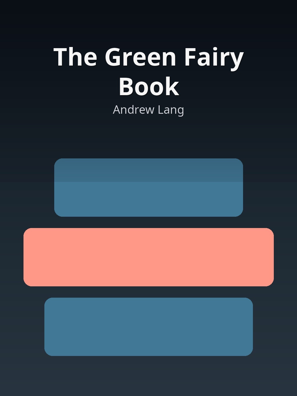 The Green Fairy Book by Andrew Lang book cover
