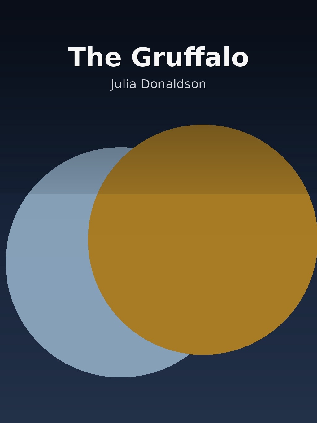 The Gruffalo by Julia Donaldson book cover