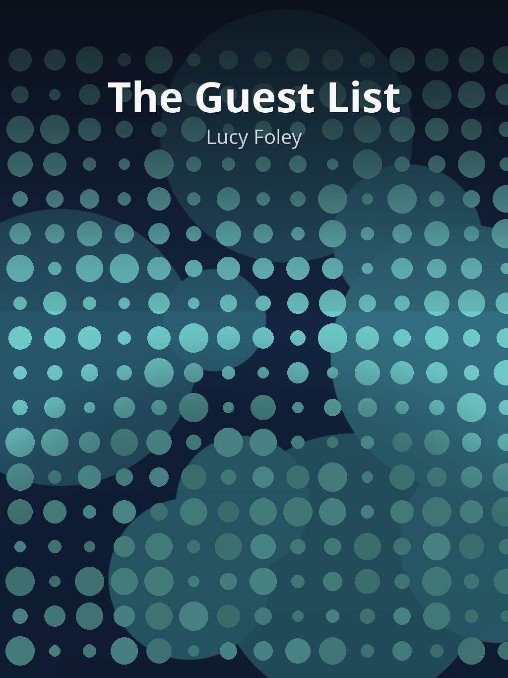 The Guest List by Lucy Foley book cover
