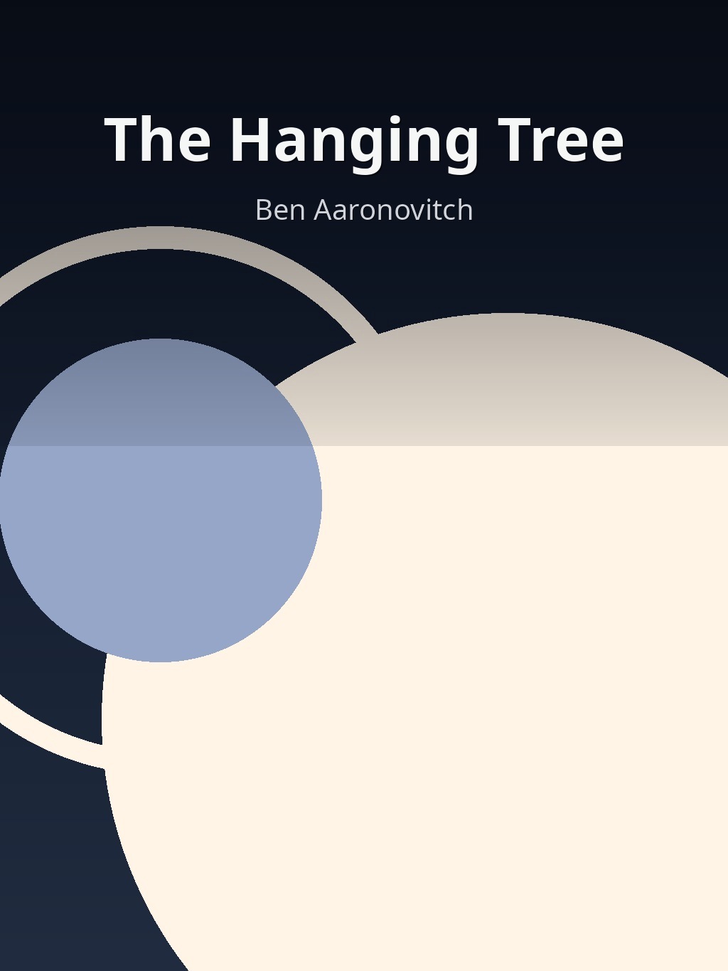 The Hanging Tree by Ben Aaronovitch book cover