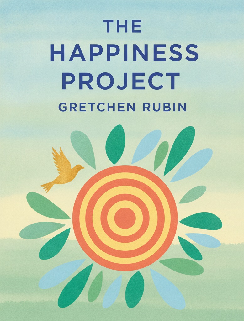 The Happiness Project by Gretchen Rubin book cover
