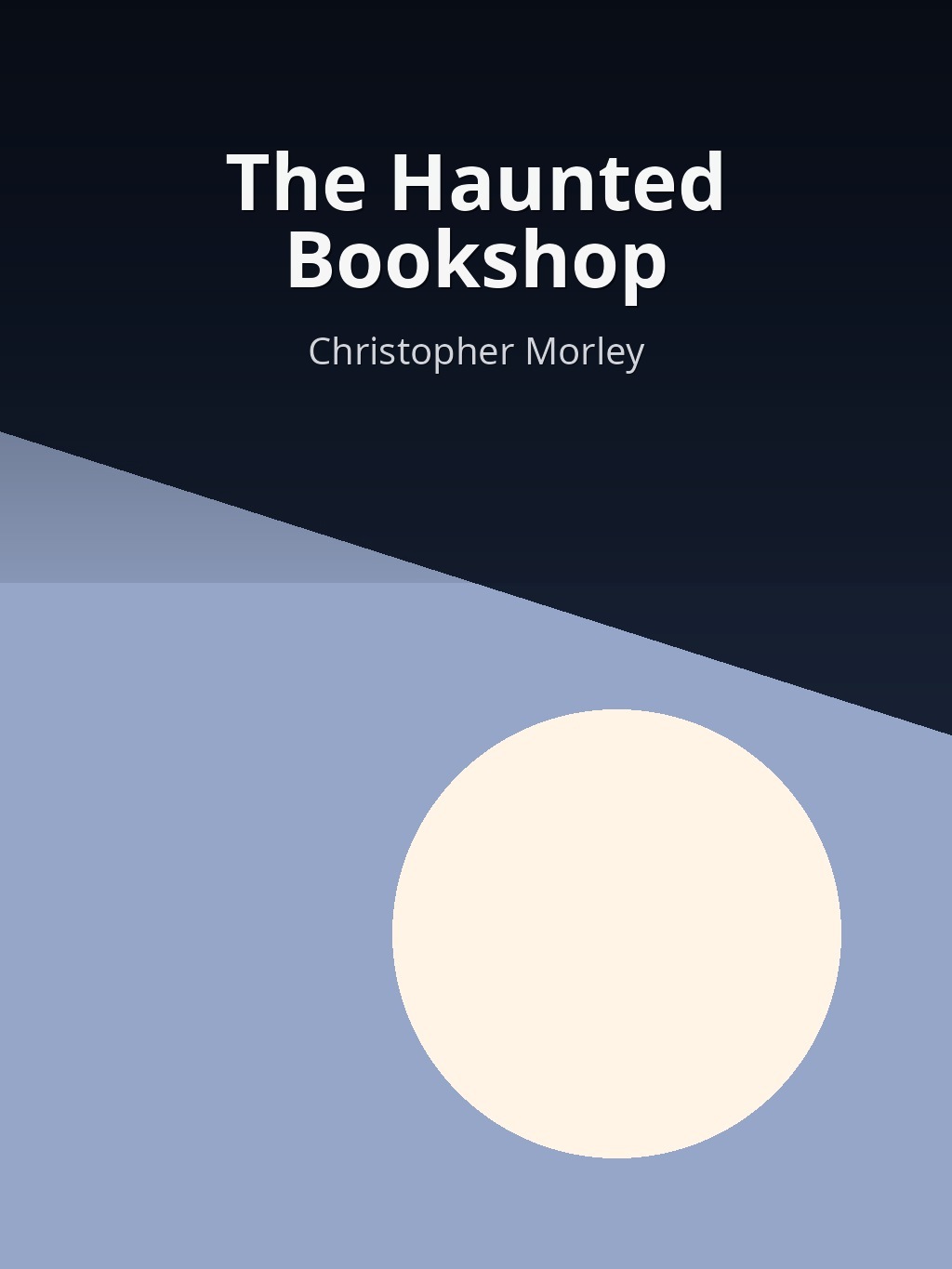 The Haunted Bookshop by Christopher Morley book cover