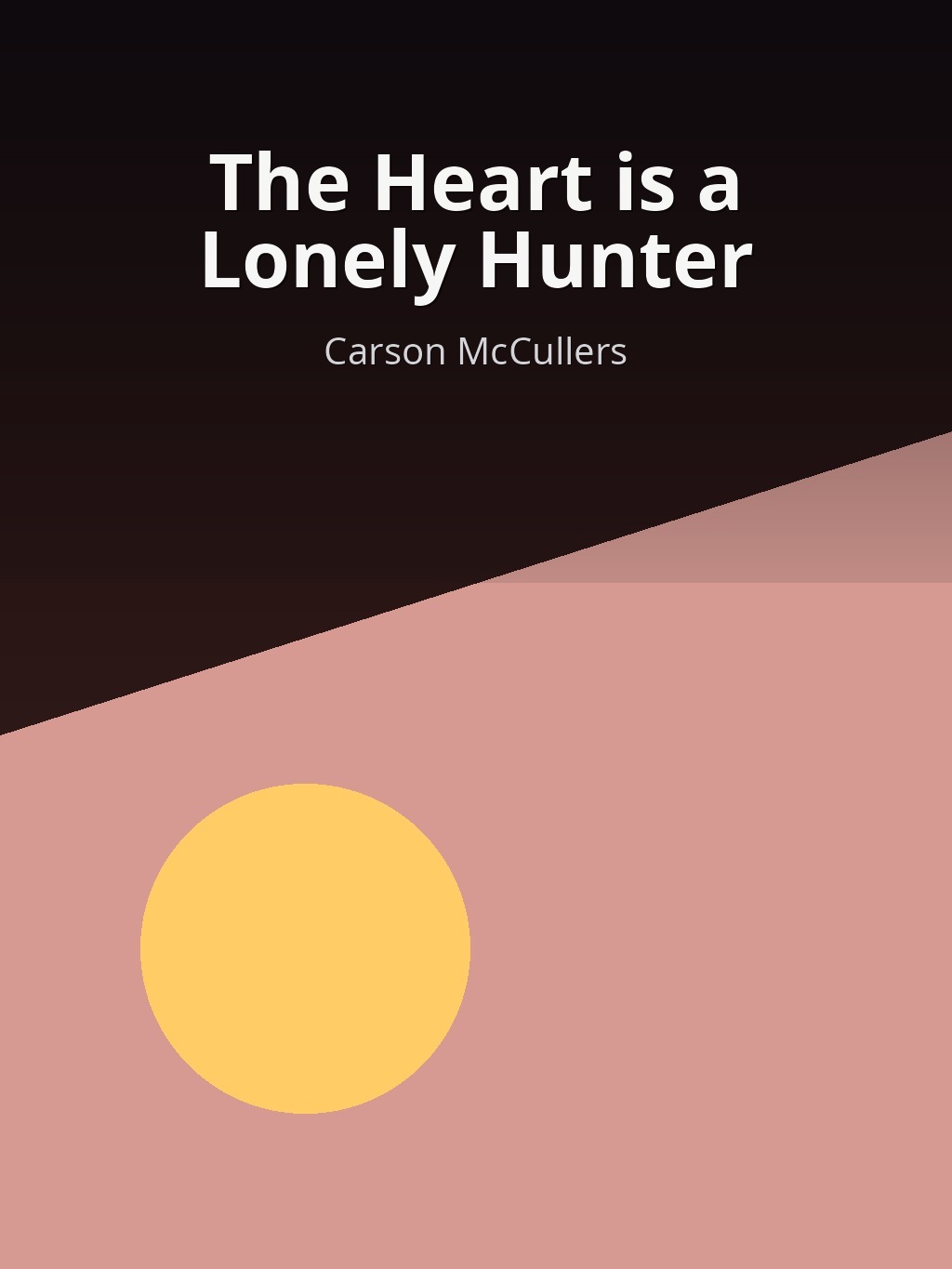 The Heart is a Lonely Hunter by Carson McCullers book cover