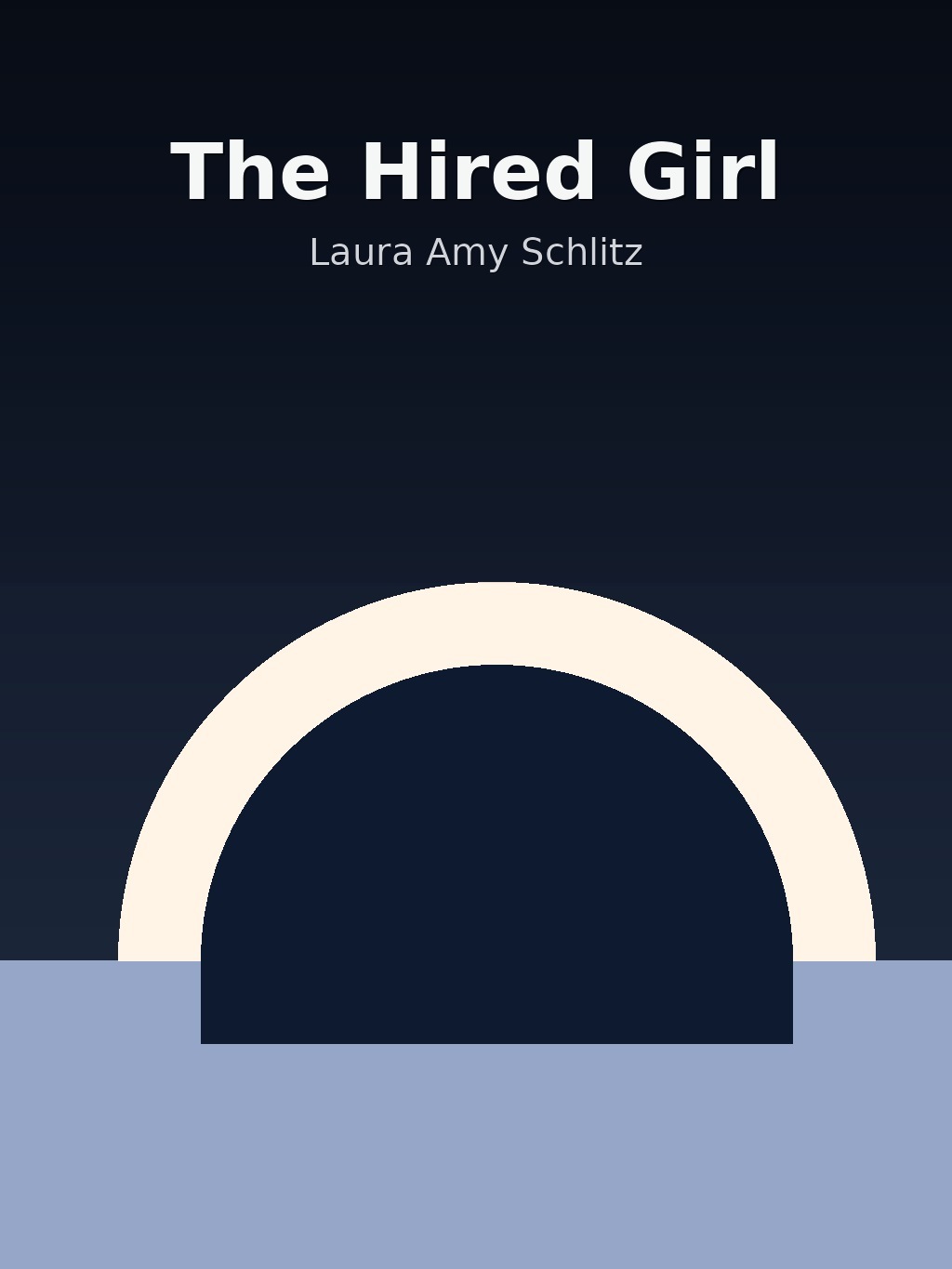 The Hired Girl by Laura Amy Schlitz book cover