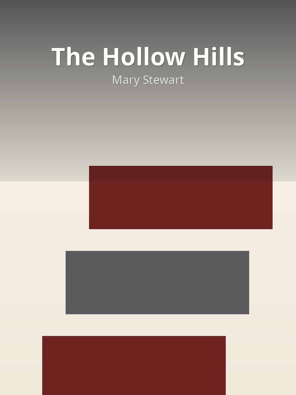 The Hollow Hills by Mary Stewart book cover