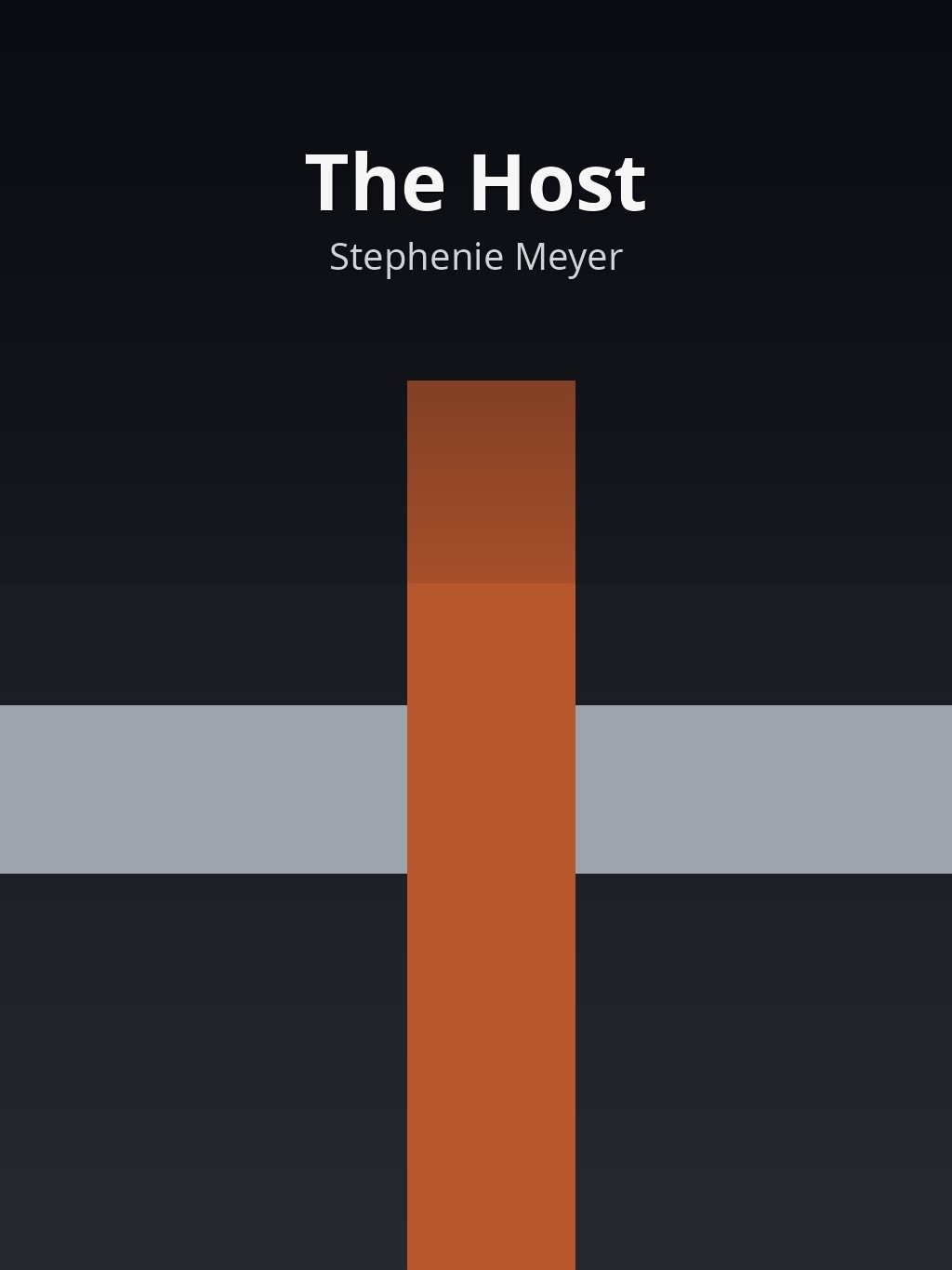The Host by Stephenie Meyer book cover